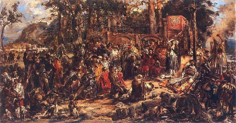 Jan Matejko Christianization of Lithuania. A.D. 1387.